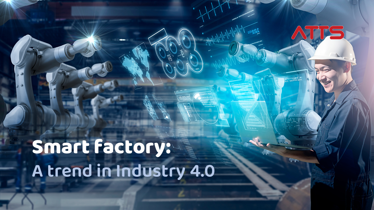 Smart factory is a trend in Industry 4.0