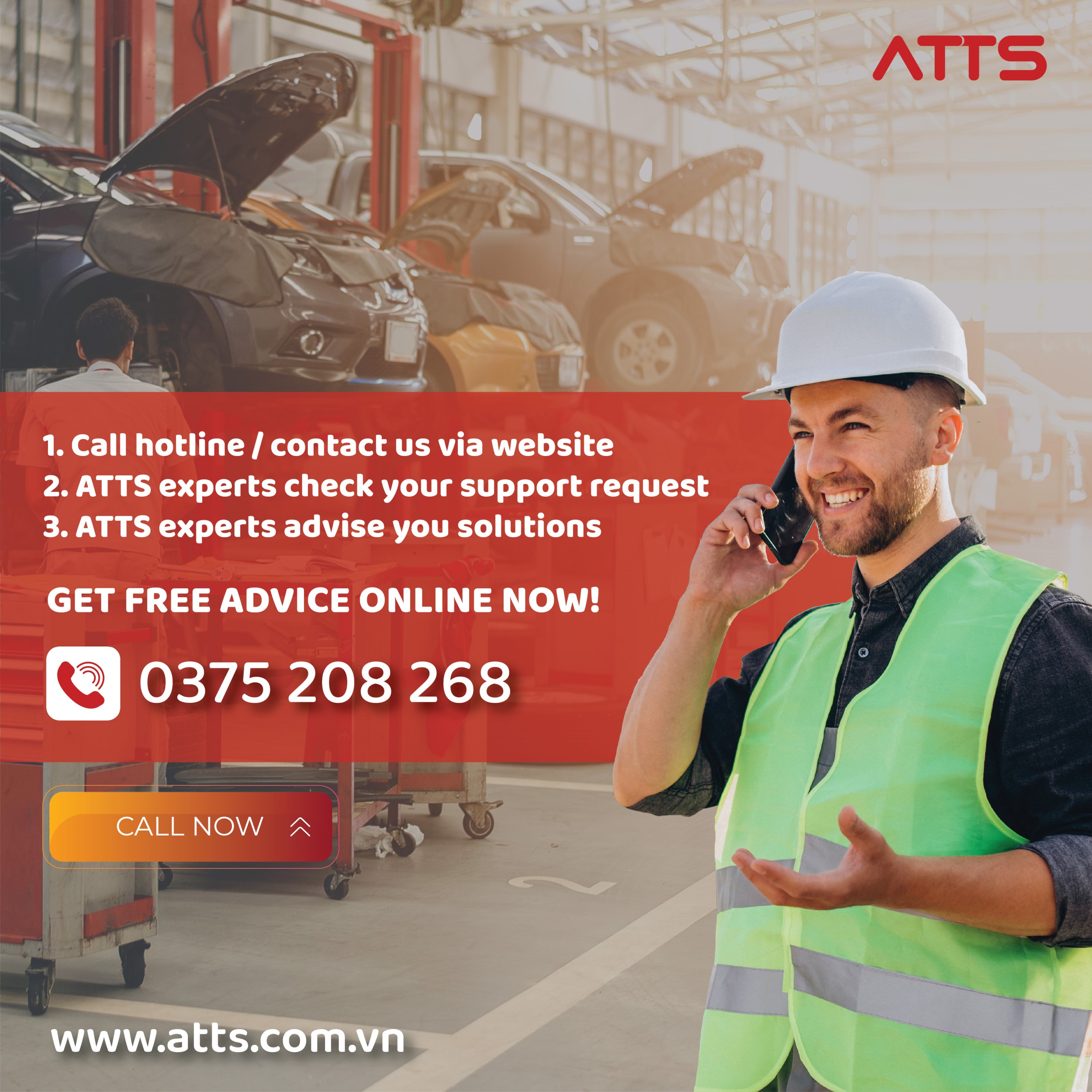 Call hotline 0375 208 268 to get FREE automation advice from ATTS experts